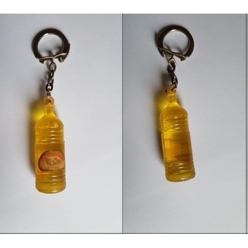 Porte clés bouteille huile - porte-clés,