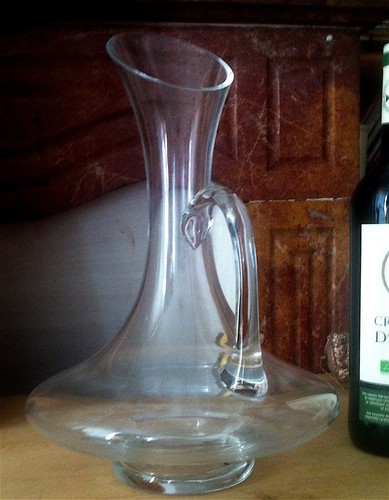 Carafe décanter pour - pour, vin