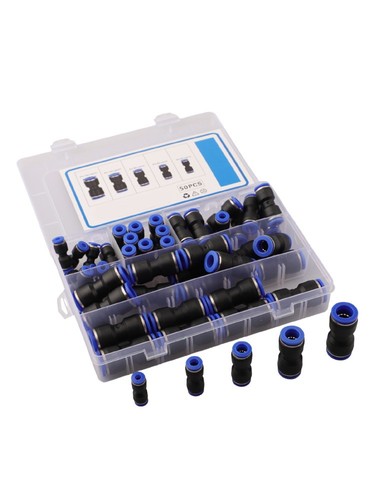 Raccords pneumatiques 50pcs - raccords,