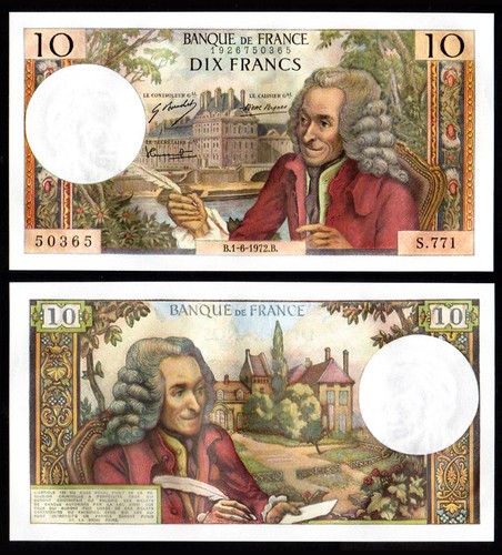Billet france 10 francs - billet,