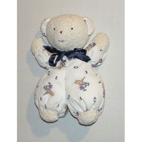 Doudou ours cedeji tissus - doudou,
