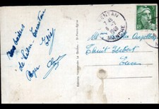 CARENTAN (50) OUVRIER à la FABRICATION du CIDRE au PRESSOIR en 1948