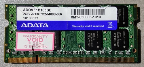 Barrette mémoire vive - 2, go