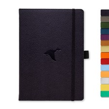 Dingbats* Notebooks - Wildlife Lined Medium Notebook, Black Duck, A5 - Hardcover