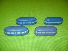 JOUET ANCIEN AUTORAIL RENAULT EN TOLE PEINTE 4 ELEMENTS JOUET A TRAINER