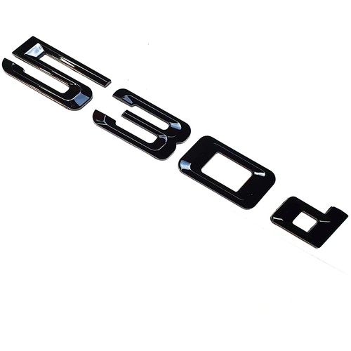 Pour voiture 530d lettre plate