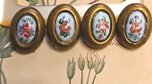 Anciens boutons laiton - 4,