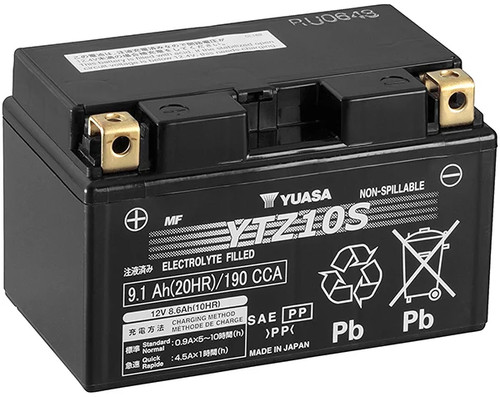 Batterie yuasa ytz10 - yuasa, sla-agm