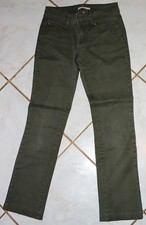 Jean vert Kaki "Camaïeu" - Taille 36