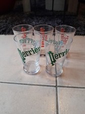 LOT DE 4 VERRES PERRIER 5