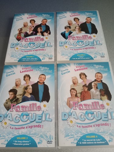 Famille accueil lot 4 dvd - famille, d'accueil