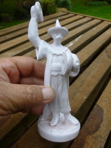 Figurine terre emaillee - en,