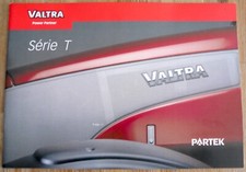 BROCHURE PROSPECTUS TRACTEUR VALTRA SERIE T PROSPEKT
