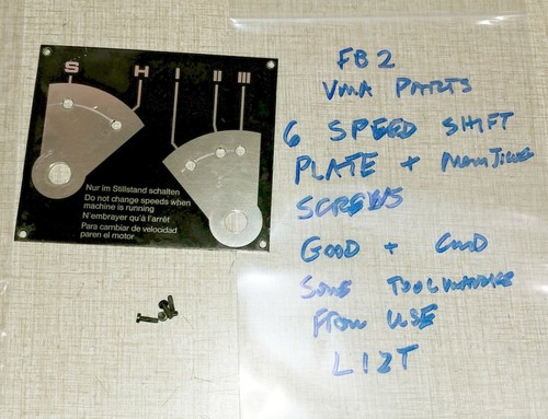 Emco mill drill gearhead - emco, fb-2