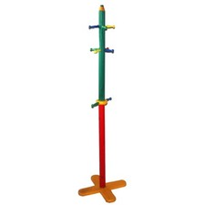 Porte-manteau crayon enfant vintage dans le goût de Pierre Salla / Menphis