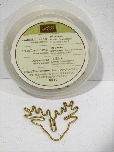 Stampin renne papier pinces - stampin, up