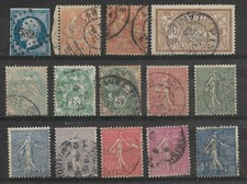 Lot 14 timbres 1862 Napoleon