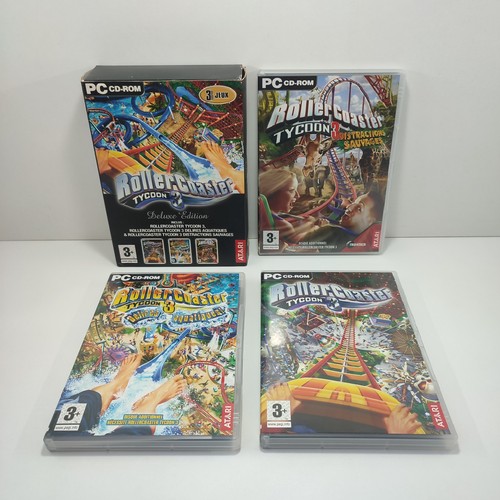 Rollercoaster tycoon deluxe - rollercoaster,