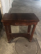 Console Bois Massif Couleur Acajou Vintage 