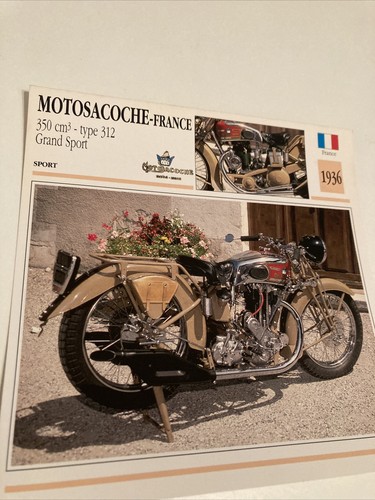 Motosacoche 350 type - 312, grand