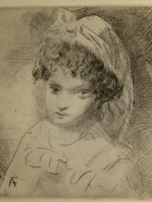 Ecole FRANCAISE XX EAU FORTE