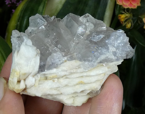 Fluorite transparente baryte - fluorite,