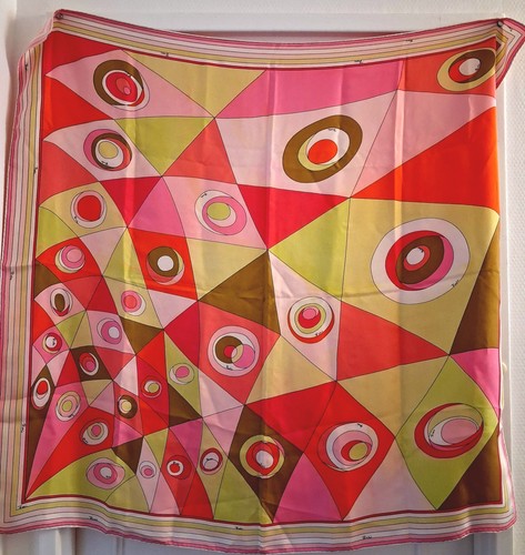 Foulard soie emilio pucci - foulard,