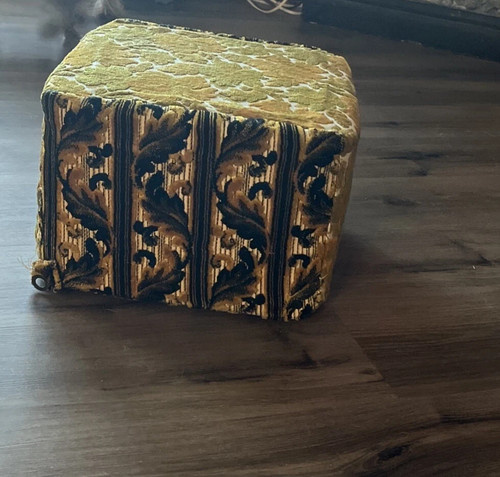 Ottoman pouf footstool - pouf, floor