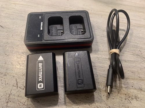 Batteries fw50 avec - 2, np-fw50