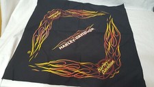Harley Davidson Black Flames