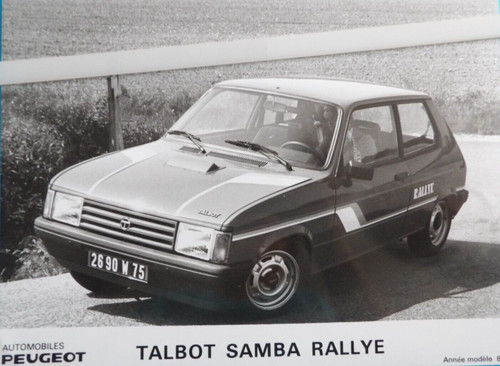 Photo presse peugeot samba - photo,