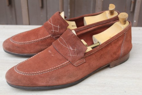 Mocassin john lobb daim e - lobb,