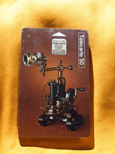 Carte téléphonique vintage