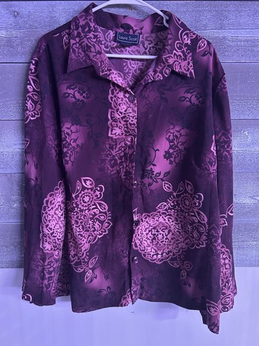 Vtg y2k laura scott purple - laura,