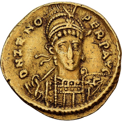 Roman empire zeno solidus - empire,, zeno,