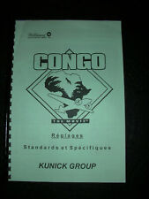 notice en français du flipper Williams:  CONGO