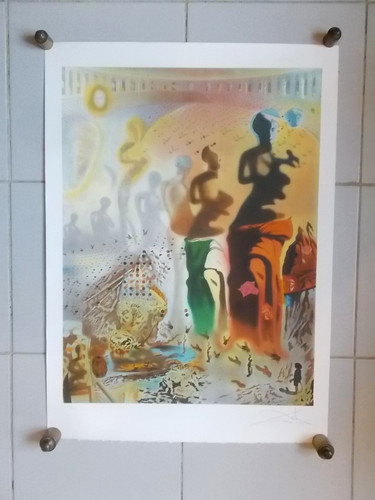 Lithographie salvador dali - lithographie,