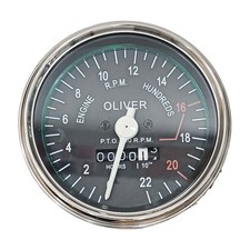 Oliver Tractor Tachometer Super 55 Gauge Set
