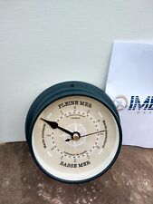 Horloge des marées Imex Marine Les ateliers de Neptune , en laiton,bleu,beige