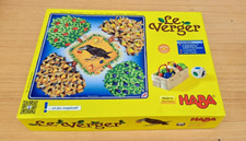 JEU DE SOCIETE " LE VERGER " PAR HABA ( GRAND MODEL ) 3-6 ANS 100% COMPLET TBE