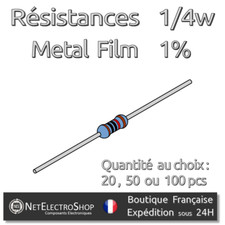 Résistances 75k Ohms / 75kR