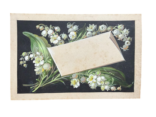 Gouache maquette - gouache,
