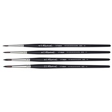 Lot de 4 pinceaux ronds
