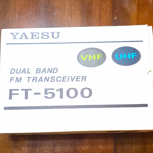 Yaesu 5100 dual band - yaesu,