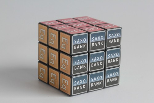 Rubik cube 3x3 publicitaire - cube,