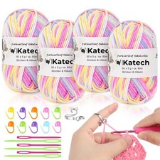 4x50g(200g) Laine à Tricoter