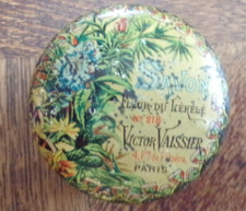boite SAVON RONDES VICTOR VAISSIER 1900 Fleur du Isékélé