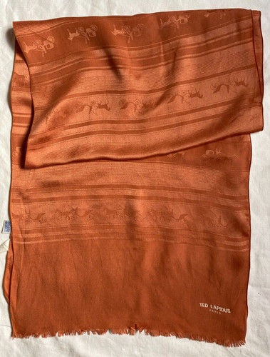 Echarpe vintage soie - en,