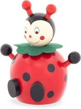 Tirelire "Coccinelle" en bois