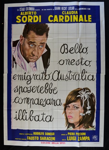 Affiche bello onesto - affiche, ÉmigrÉ